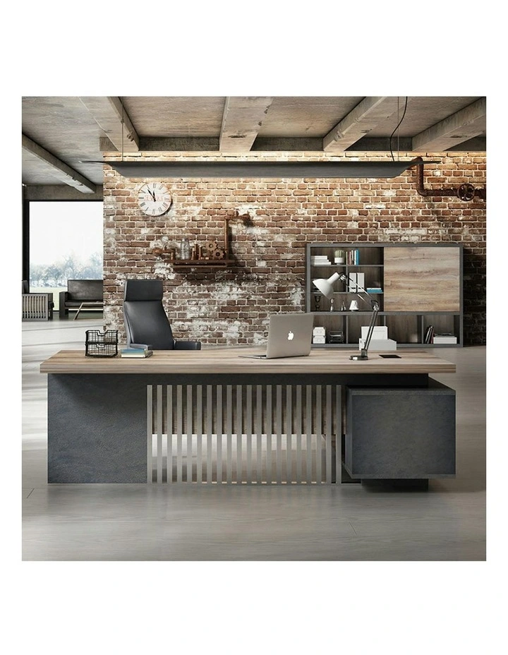 DAXTON Display Unit 2.4M - Warm Oak & Black image 3