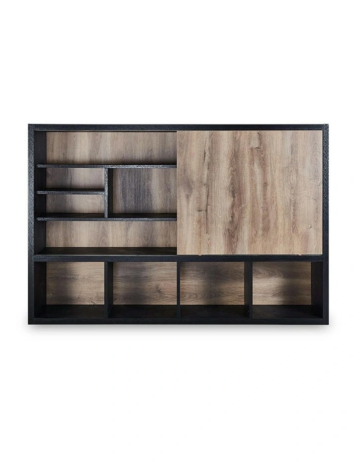 DAXTON Display Unit 2.4M - Warm Oak & Black image 7