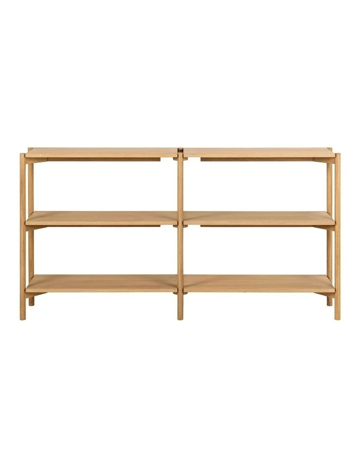 BRAIDWOOD Bookcase 169cm - Oak image 3