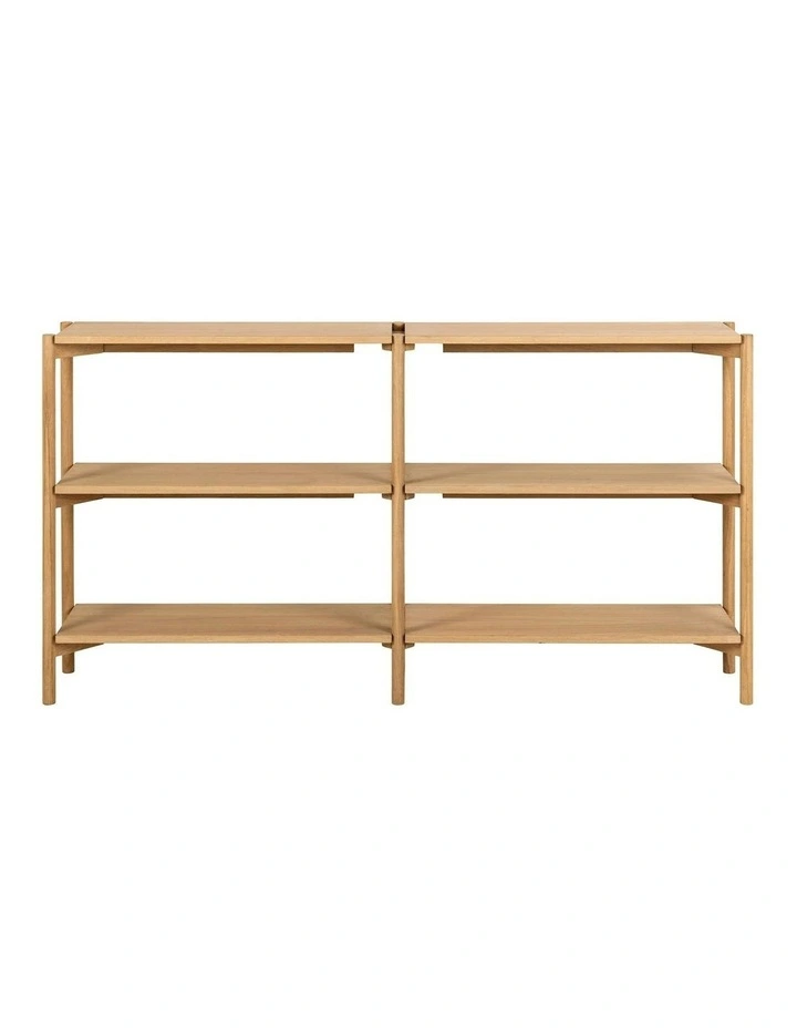 BRAIDWOOD Bookcase 169cm - Oak image 4