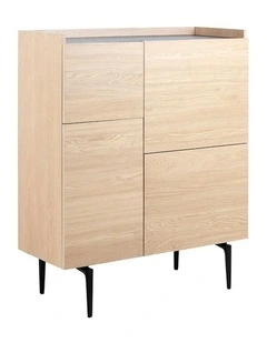 BROGAN Tall Sideboard 100cm - Natural