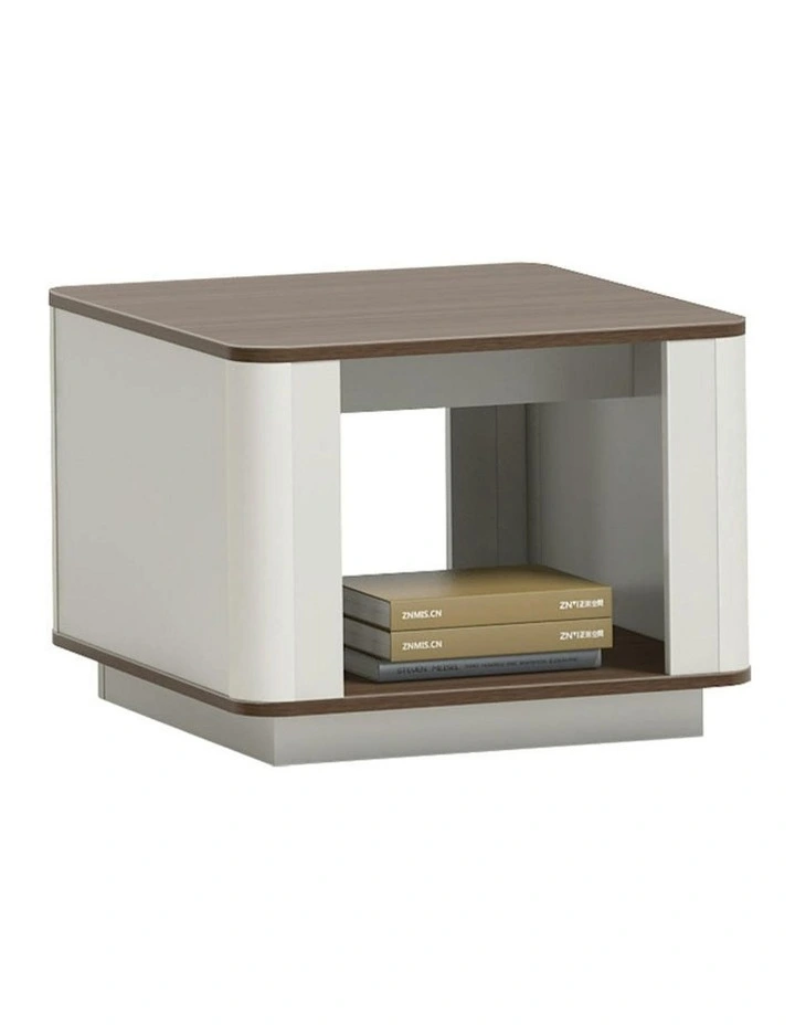 ANDERS Coffee Table 60cm - Hazelnut & Beige image 1