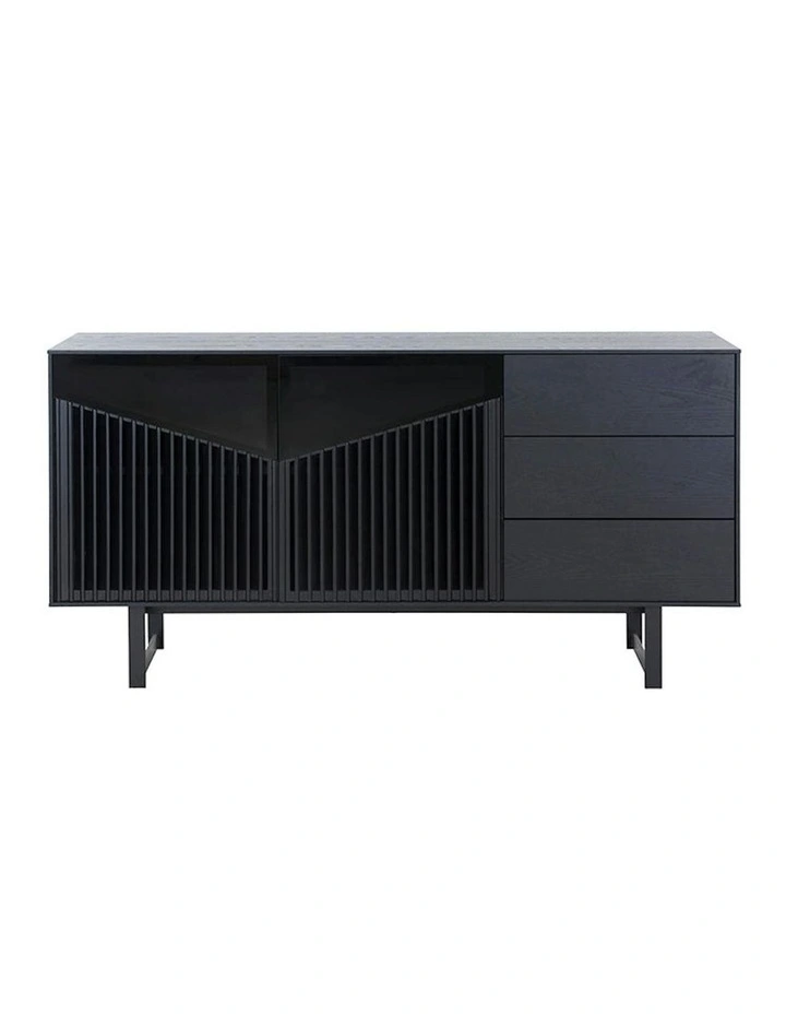 MONTANA Sideboard Buffet 160cm - Black Ash image 3