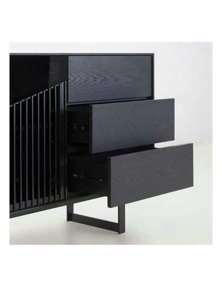 MONTANA Sideboard Buffet 160cm - Black Ash image 7