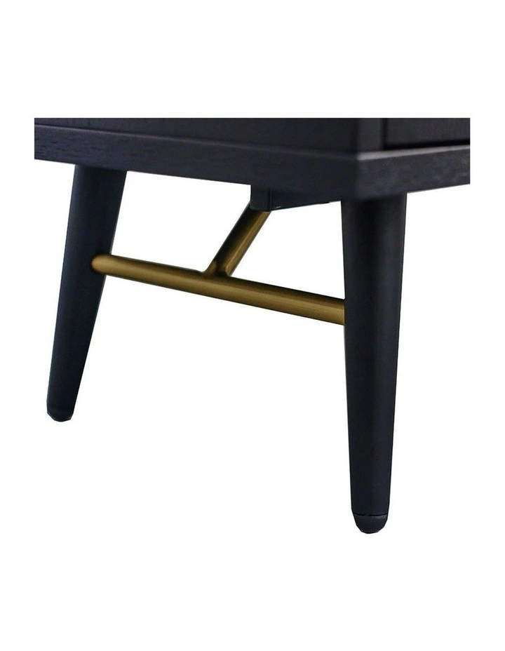 RANIA Sideboard Buffet 160cm - Black Ash image 5
