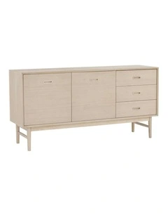 HAYTON Sideboard 160cm - White Oak