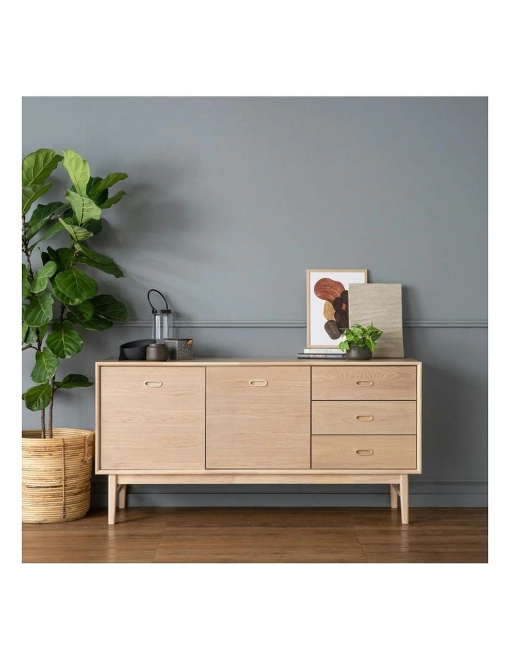 HAYTON Sideboard 160cm - White Oak image 3