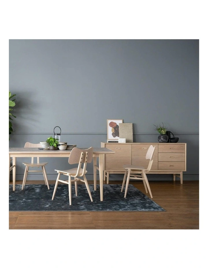 HAYTON Sideboard 160cm - White Oak image 6