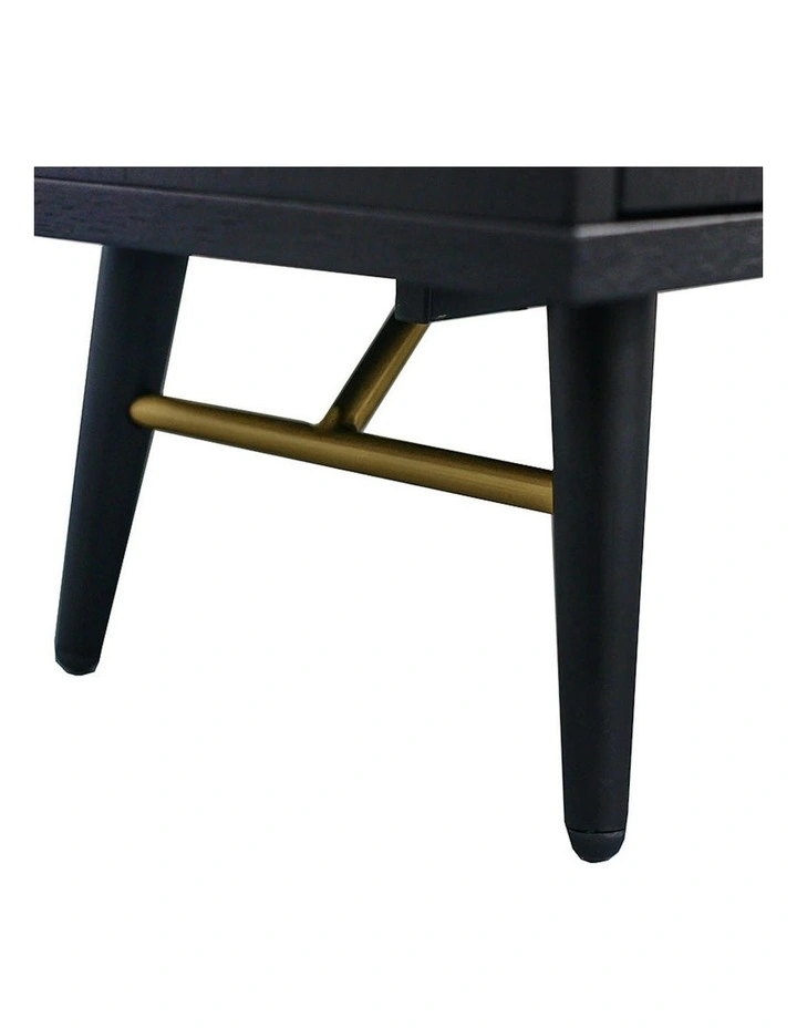RANIA Coffee Table 120cm - Black Ash image 6