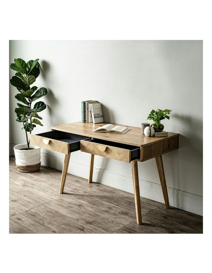 LOFTUS Study Desk 120cm - Oak image 5