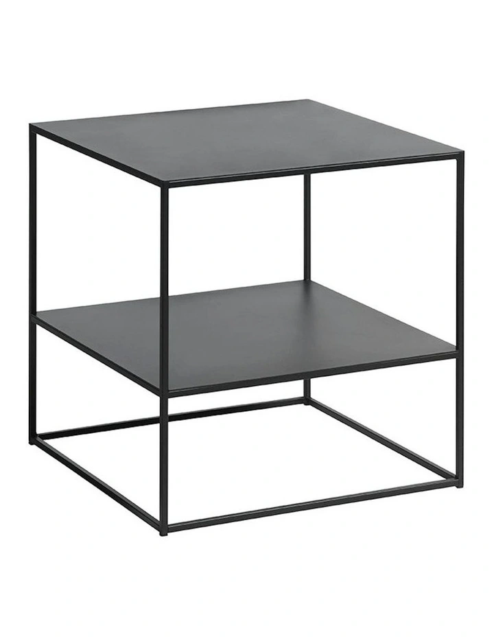 PEBBLE Coffee Table 50x50cm - Black image 1