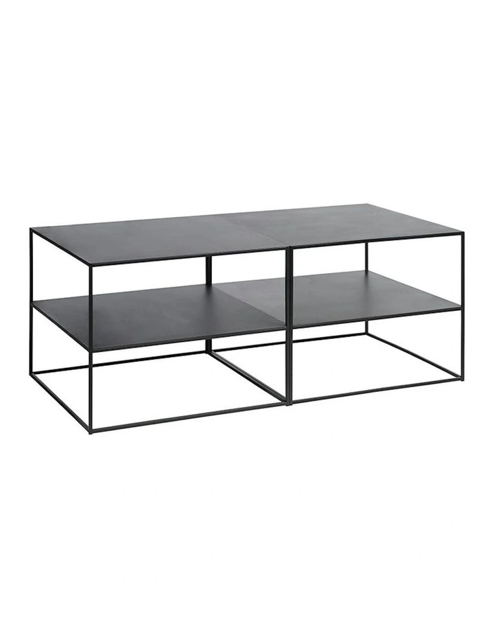 PEBBLE Coffee Table 50x50cm - Black image 4