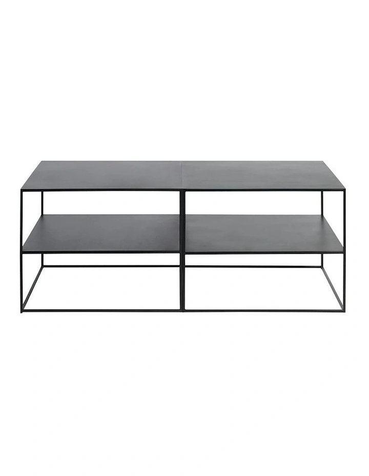 PEBBLE Coffee Table 50x50cm - Black image 5