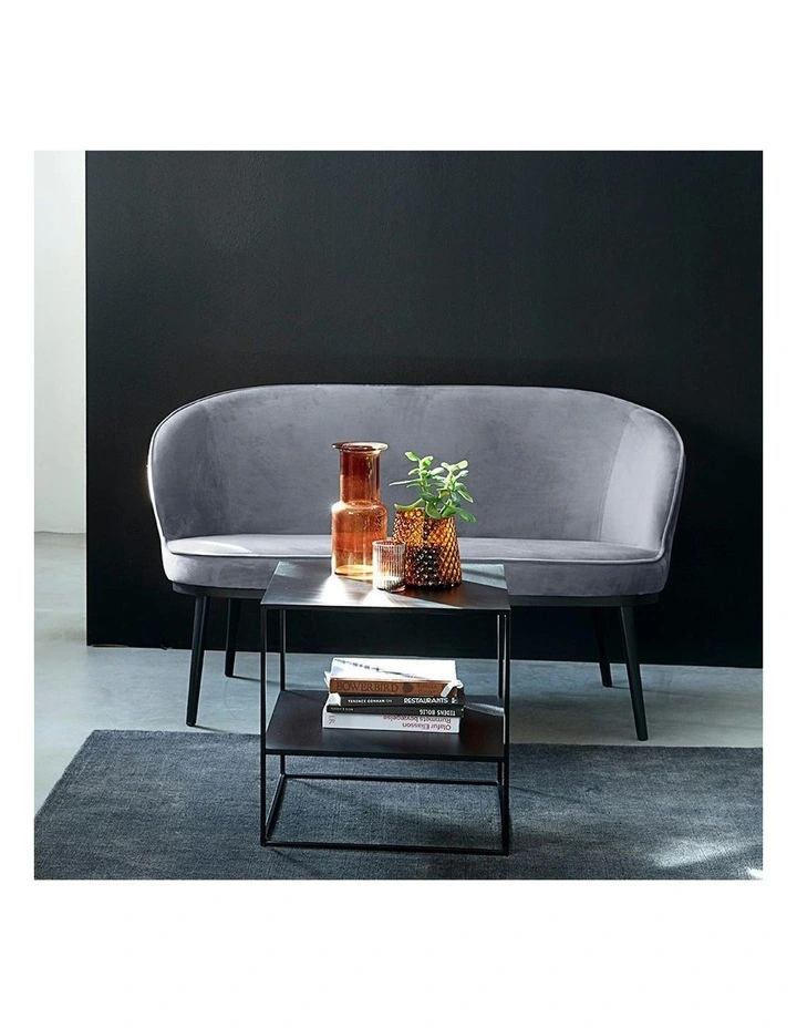 PEBBLE Coffee Table 50x50cm - Black image 7