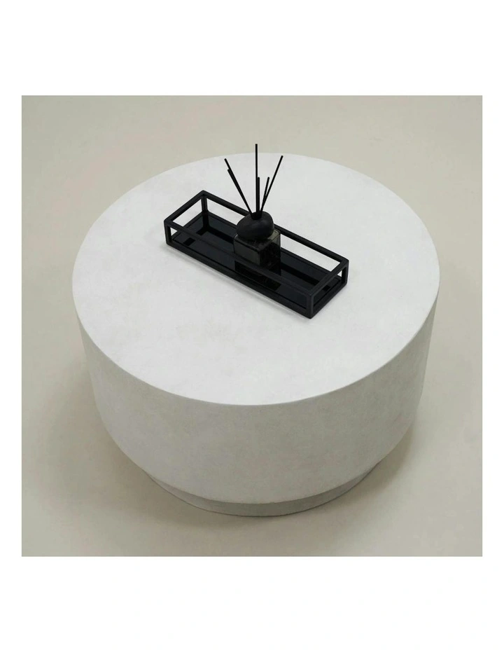 ROCCO Indoor & Outdoor Coffee Table 60cm - White Concrete image 6