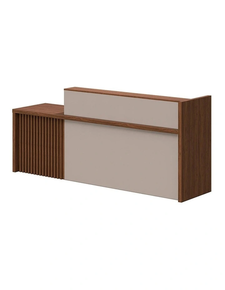 KNOX Reception Desk 180cm Left Panel - Oak image 1