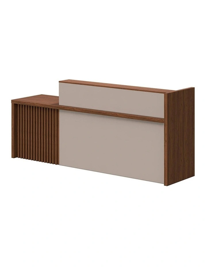 KNOX Reception Desk 180cm Left Panel - Oak image 5