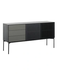 SEGAN Sideboard Buffet 160cm - Black & Grey