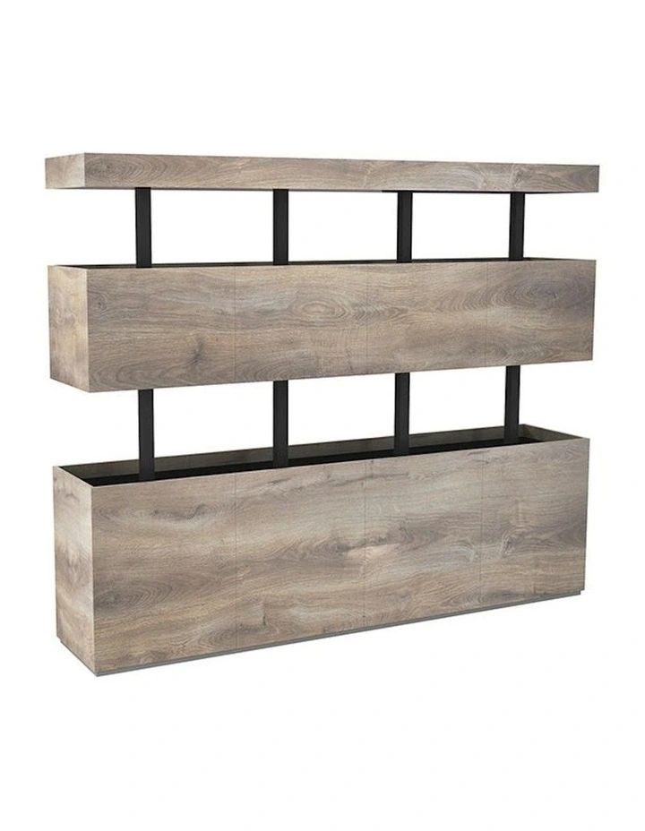 TRIBECA Display Unit 200cm - Warm Oak image 1