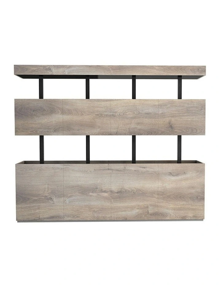 TRIBECA Display Unit 200cm - Warm Oak image 4