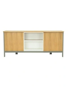 JARVY Sideboard Buffet 186cm - Natural & Grey