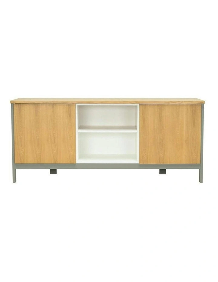 JARVY Sideboard Buffet 186cm - Natural & Grey image 1