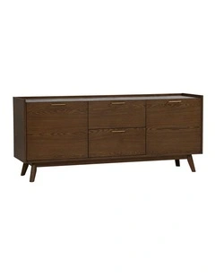 BREDA Sideboard Buffet 160cm - Walnut