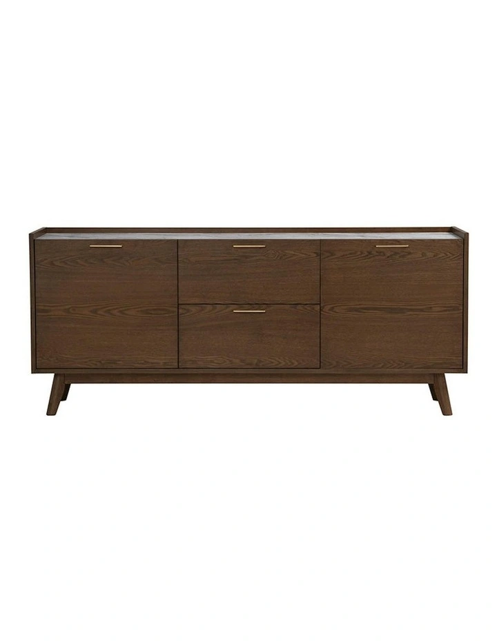 BREDA Sideboard Buffet 160cm - Walnut image 3