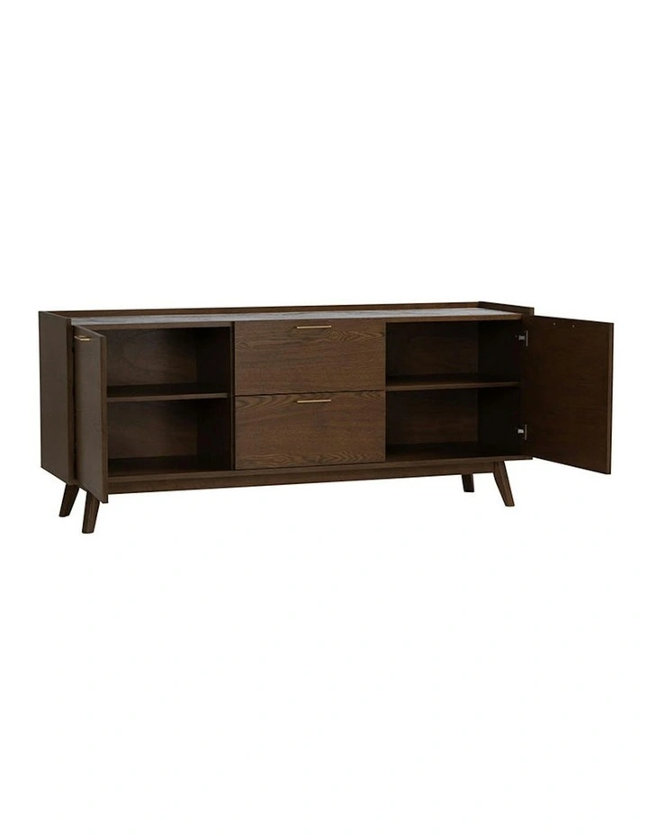 BREDA Sideboard Buffet 160cm - Walnut image 4