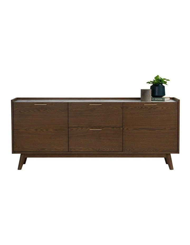 BREDA Sideboard Buffet 160cm - Walnut image 6