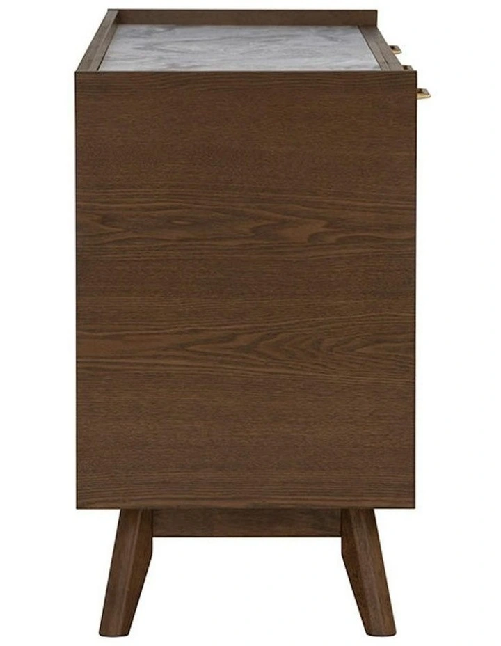 BREDA Sideboard Buffet 160cm - Walnut image 7