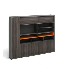 RADDIX Display Unit 240cm - Brown