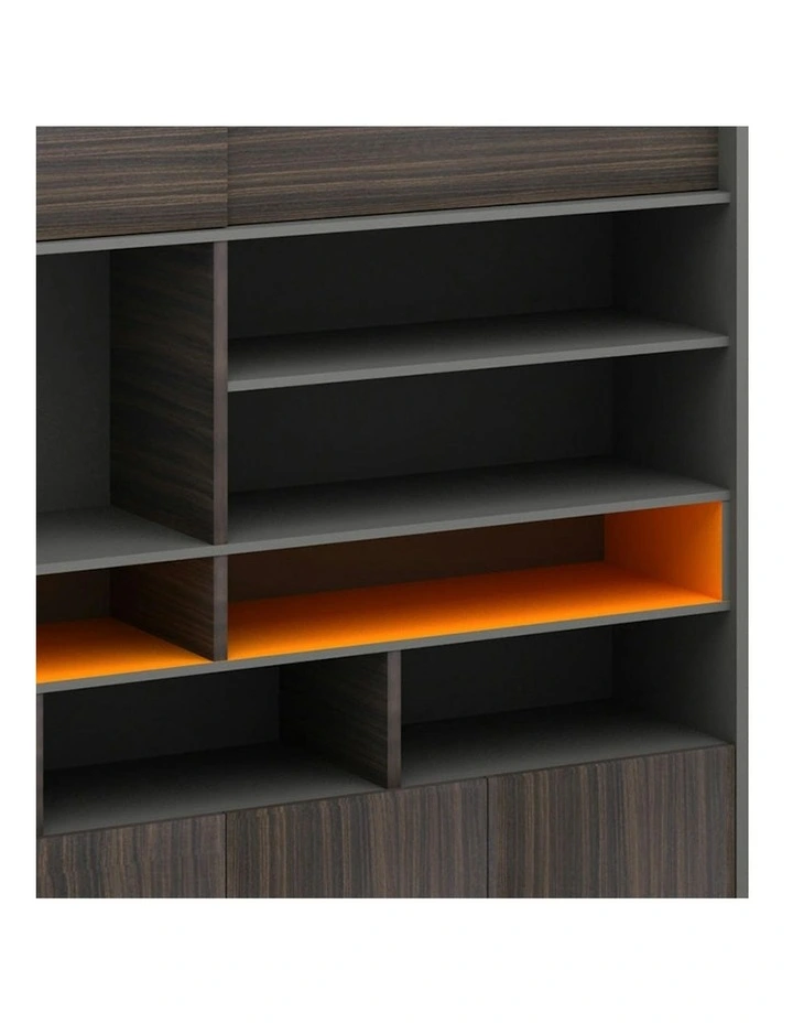 RADDIX Display Unit 240cm - Brown image 3
