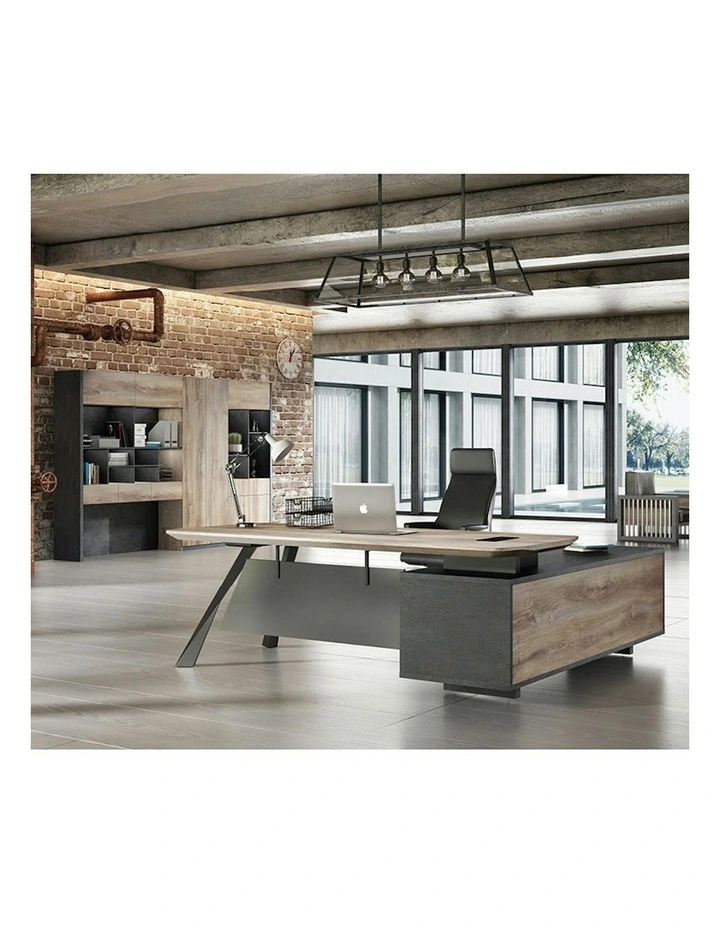 EASTON Display Unit 3.2M - Warm Oak & Black image 3