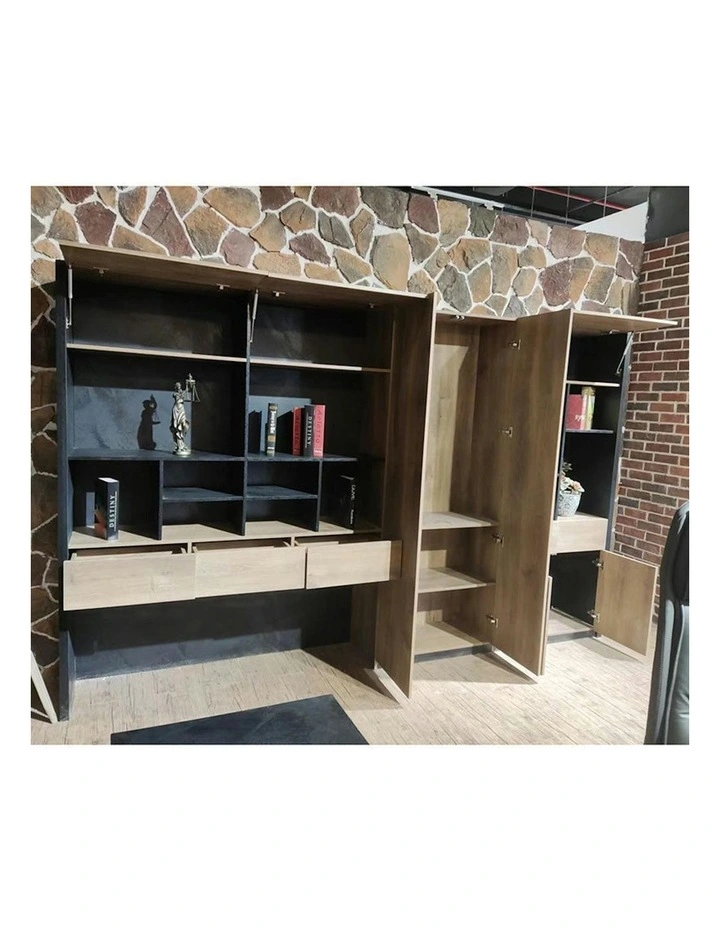 EASTON Display Unit 3.2M - Warm Oak & Black image 5