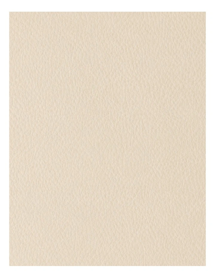 Lennox Almond Cream Leather 2-Seater Sofa image 4