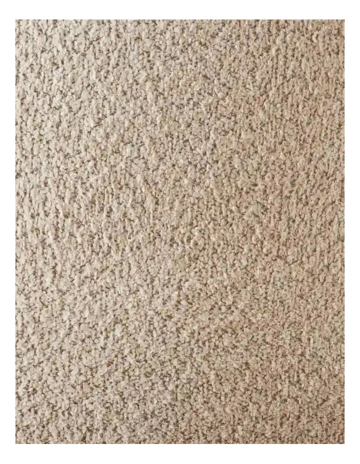 Ophelia Mid Beige Fabric Ottoman - Smoky Walnut image 4
