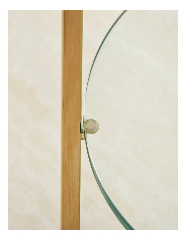 Ruby Tiered Shelf - Polished Champagne Gold image 3