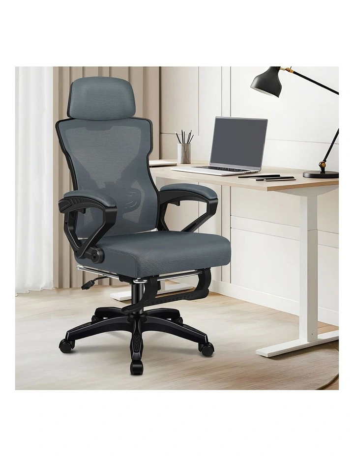 Office Desk Chair Mesh Executive Computer Fabric Seat Recliner Work image 2