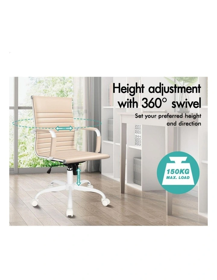 Office Chair Ergonomic Executive Computer Seat Gaming Mid Back image 2