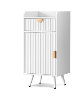 Storage Cabinet Bathroom Buffet Sideboard Bedside Table White