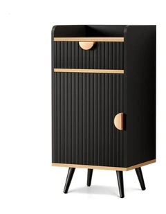 Storage Cabinet Bathroom Buffet Sideboard Bedside Table Black