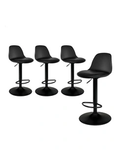 Bar Stools Black X4