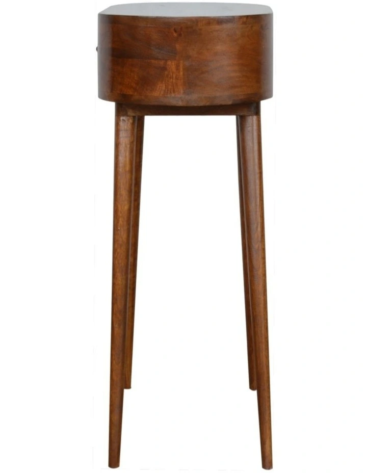 Solid Wood Albion Chestnut Console, 1 Drawer, Brown image 6