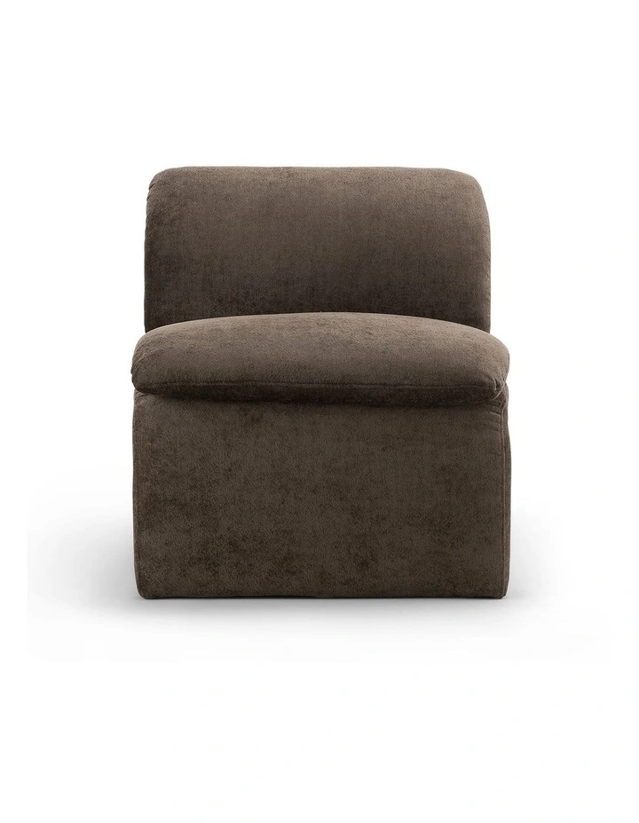 Curvee Occasional Chair in Chocolate image 2