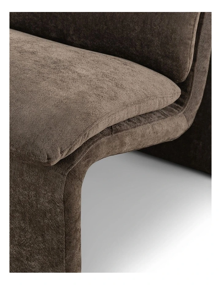 Curvee Occasional Chair in Chocolate image 6