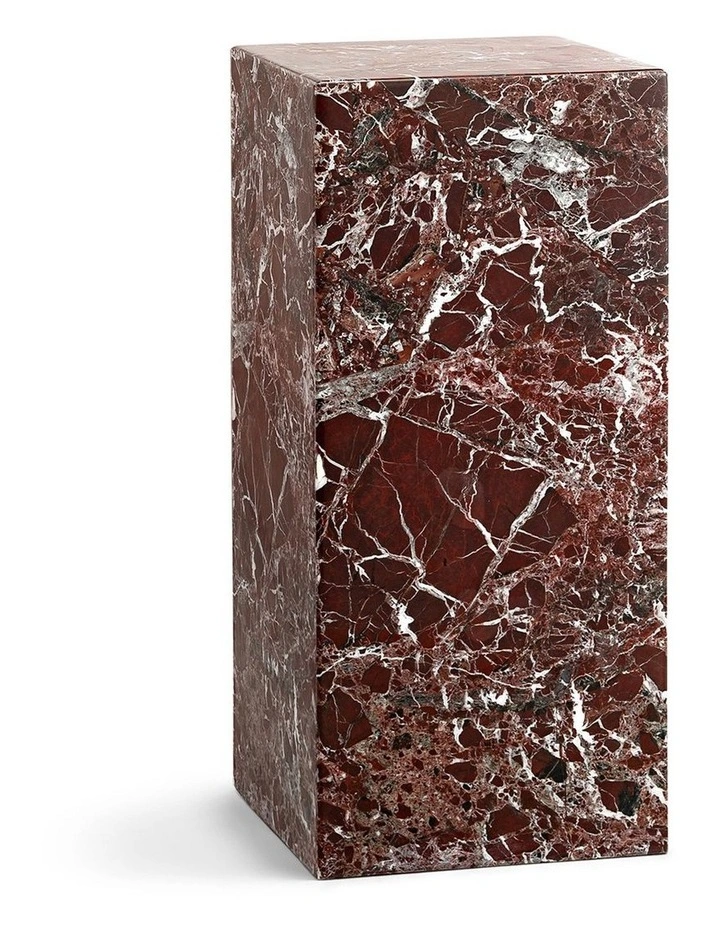 Cubie Plinth Medium in Rosa Levanto image 1
