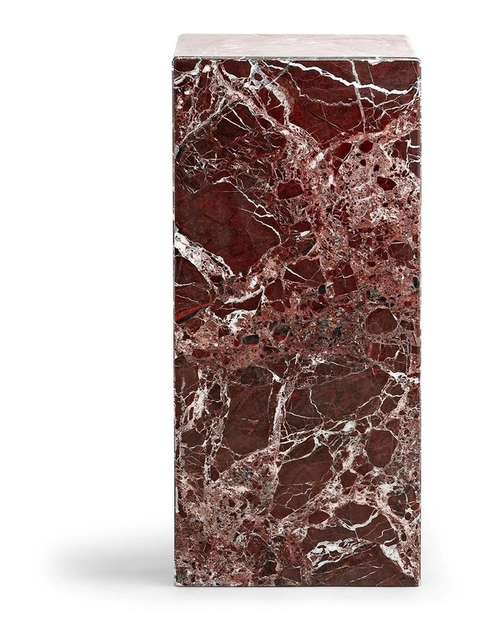 Cubie Plinth Medium in Rosa Levanto image 2