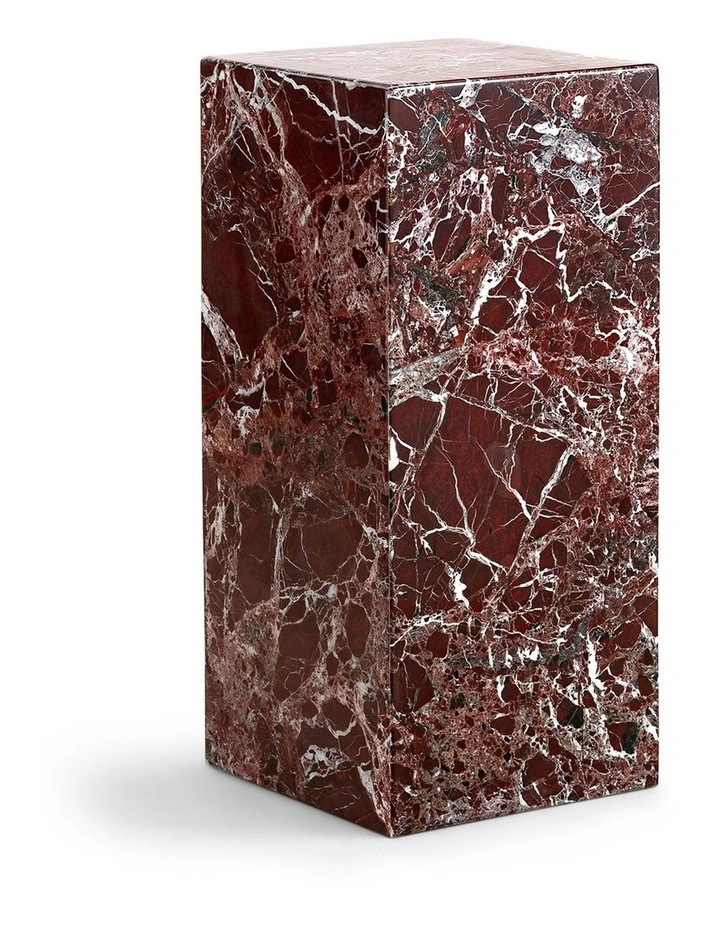 Cubie Plinth Medium in Rosa Levanto image 3