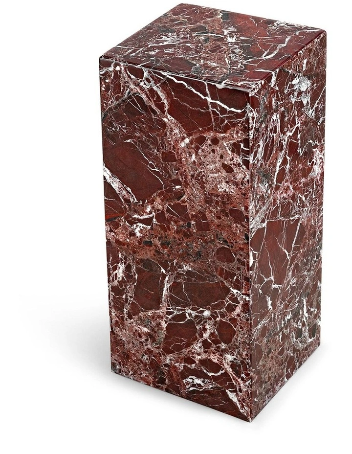 Cubie Plinth Medium in Rosa Levanto image 4